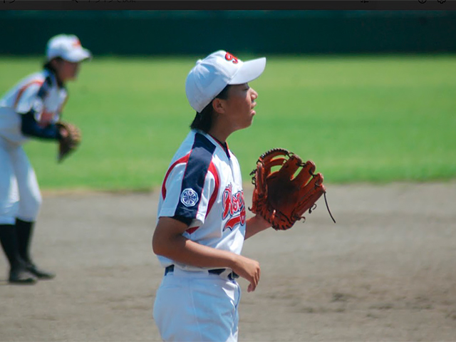 サードを守った妻鳥選手