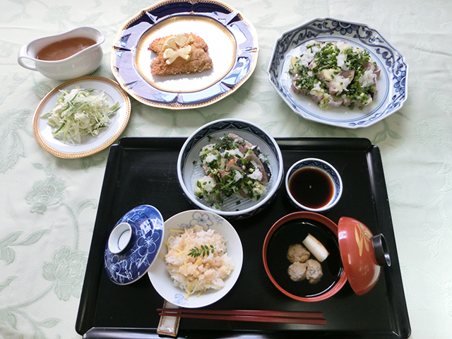 駒沢学園健康栄養相談室　第3回食文化料理教室