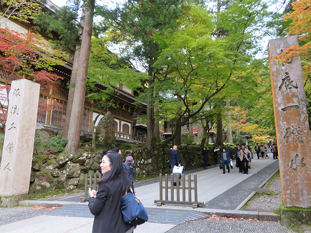 龍門と呼ばれる永平寺正門