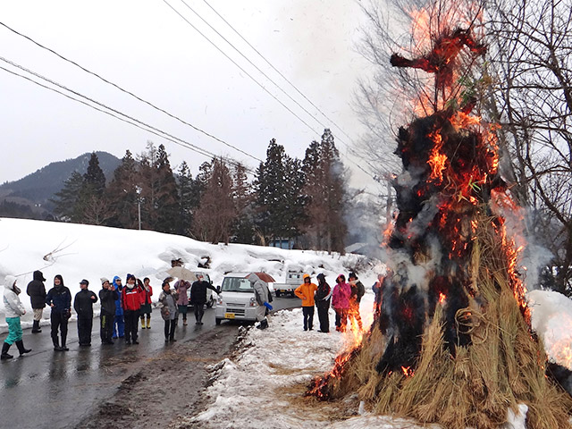 西会津町・小清水地区の塞の神