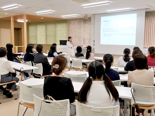 講義の様子（母性看護学とは何か？）